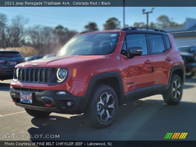 2021 Jeep Renegade Trailhawk 4x4 in Colorado Red