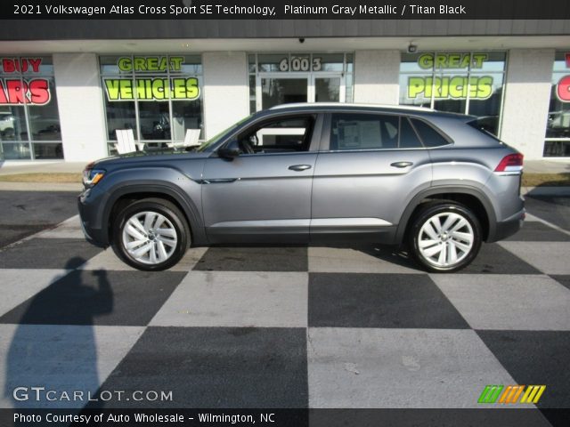 2021 Volkswagen Atlas Cross Sport SE Technology in Platinum Gray Metallic
