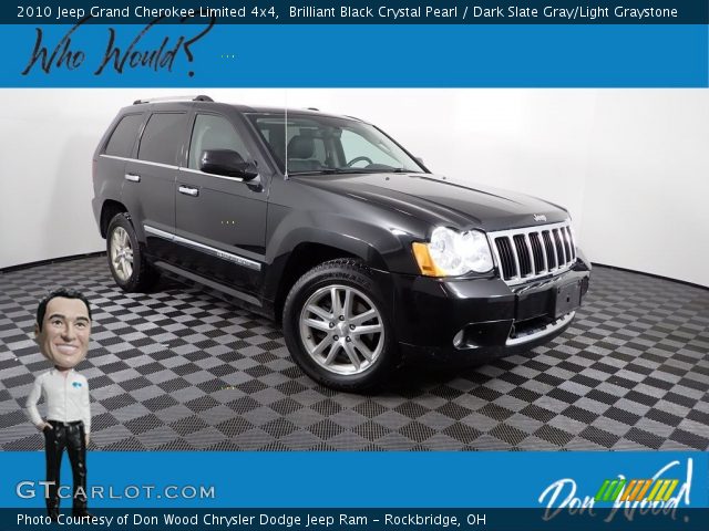 2010 Jeep Grand Cherokee Limited 4x4 in Brilliant Black Crystal Pearl