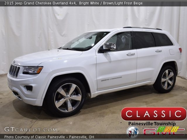 2015 Jeep Grand Cherokee Overland 4x4 in Bright White