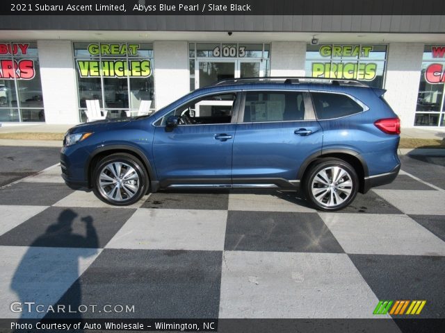 2021 Subaru Ascent Limited in Abyss Blue Pearl