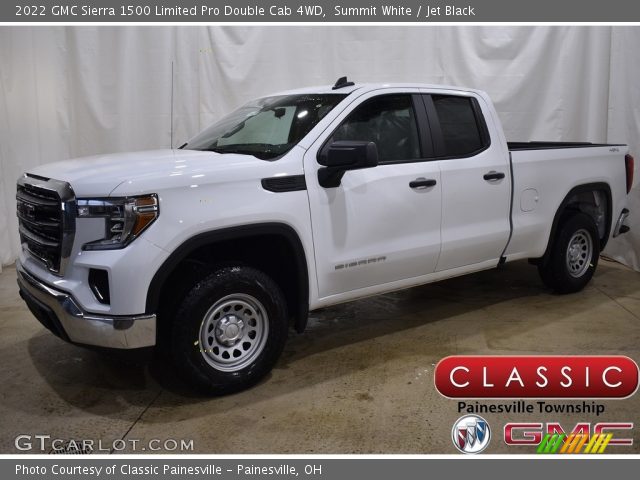 2022 GMC Sierra 1500 Limited Pro Double Cab 4WD in Summit White