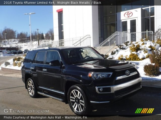2016 Toyota 4Runner Limited 4x4 in Midnight Black Metallic
