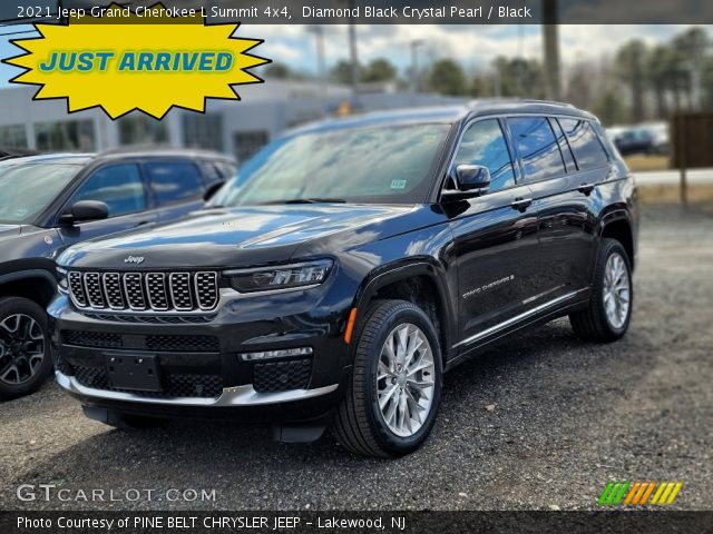2021 Jeep Grand Cherokee L Summit 4x4 in Diamond Black Crystal Pearl