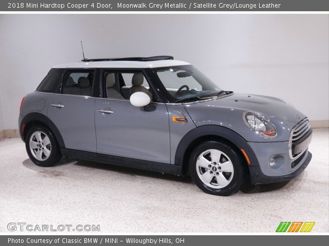 2018 Mini Hardtop Cooper 4 Door in Moonwalk Grey Metallic