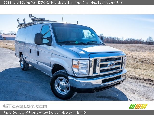 2011 Ford E Series Van E350 XL Extended Utility in Ingot Silver Metallic