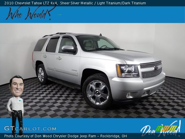 2010 Chevrolet Tahoe LTZ 4x4 in Sheer Silver Metallic