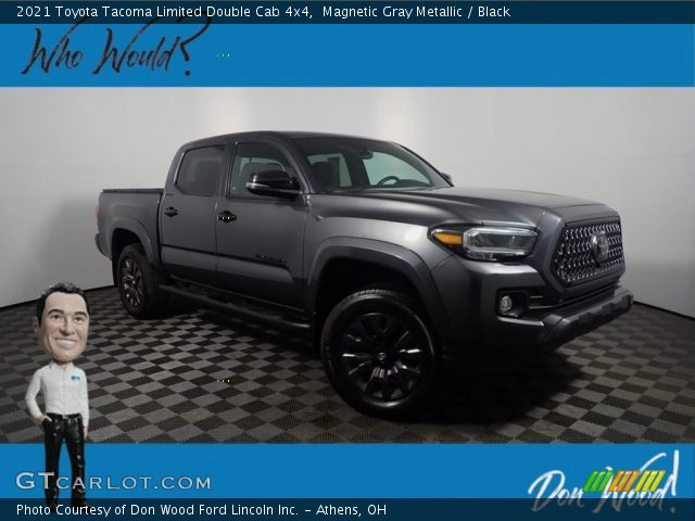 2021 Toyota Tacoma Limited Double Cab 4x4 in Magnetic Gray Metallic