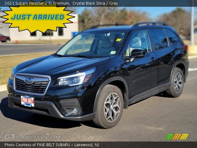 2021 Subaru Forester 2.5i Premium in Crystal Black Silica