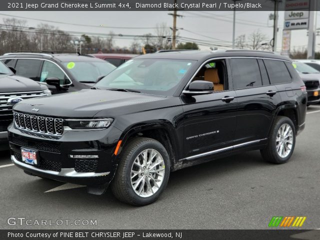 2021 Jeep Grand Cherokee L Summit 4x4 in Diamond Black Crystal Pearl