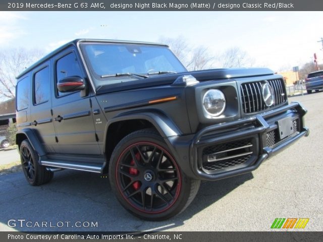 2019 Mercedes-Benz G 63 AMG in designo Night Black Magno (Matte)