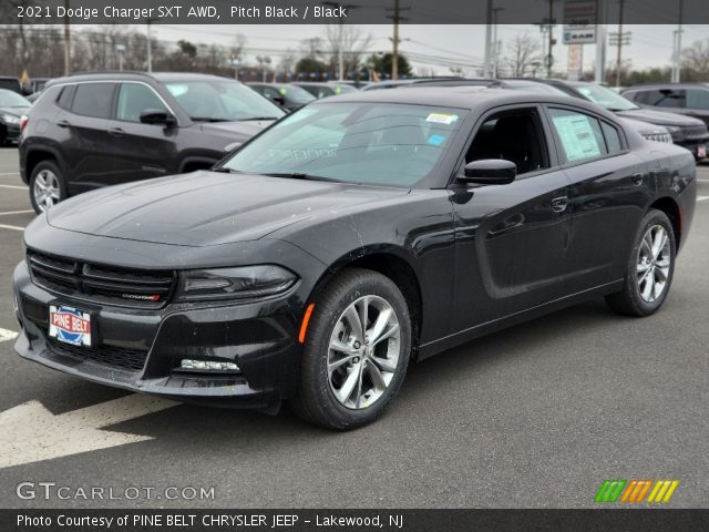 2021 Dodge Charger SXT AWD in Pitch Black