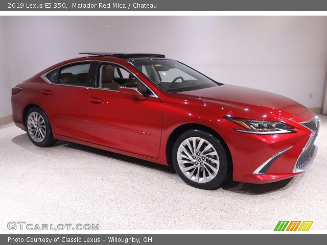 2019 Lexus ES 350 in Matador Red Mica