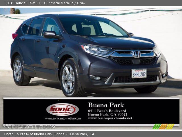 2018 Honda CR-V EX in Gunmetal Metallic