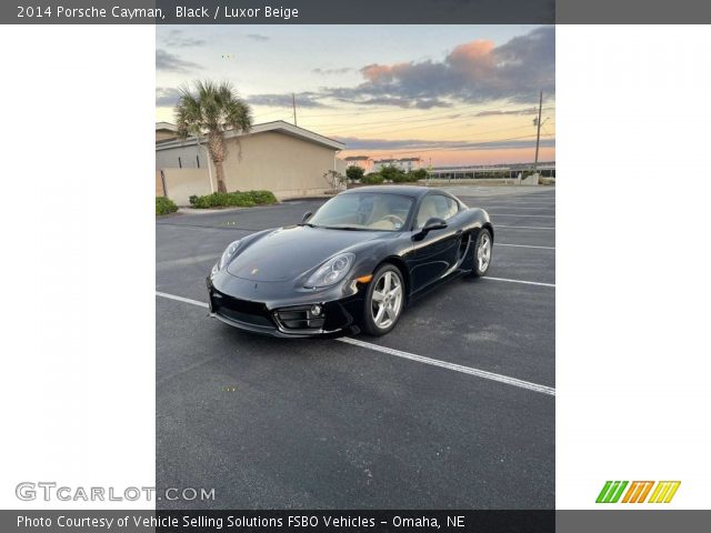 2014 Porsche Cayman  in Black