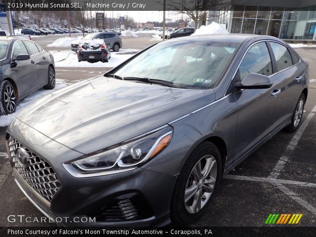 2019 Hyundai Sonata SEL in Machine Gray