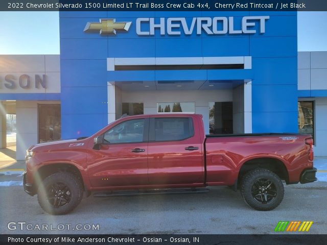 2022 Chevrolet Silverado 1500 Limited LT Trail Boss Crew Cab 4x4 in Cherry Red Tintcoat