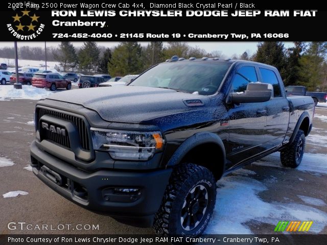 2022 Ram 2500 Power Wagon Crew Cab 4x4 in Diamond Black Crystal Pearl