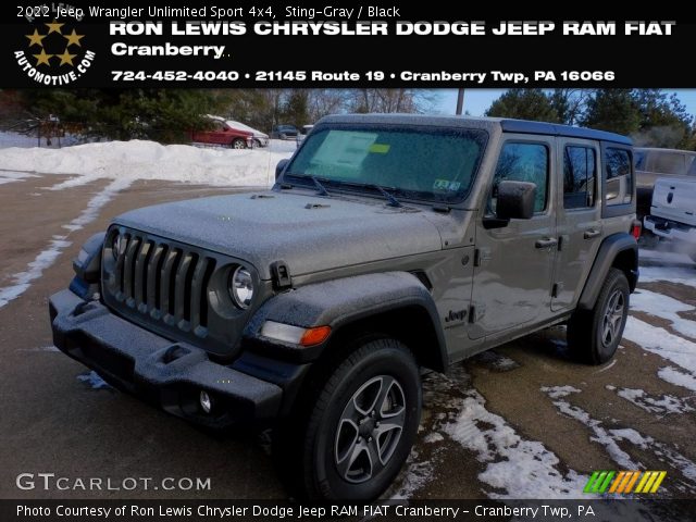 2022 Jeep Wrangler Unlimited Sport 4x4 in Sting-Gray