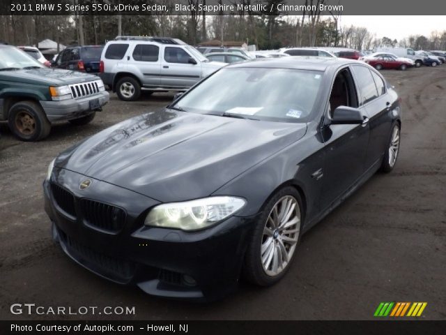 2011 BMW 5 Series 550i xDrive Sedan in Black Sapphire Metallic
