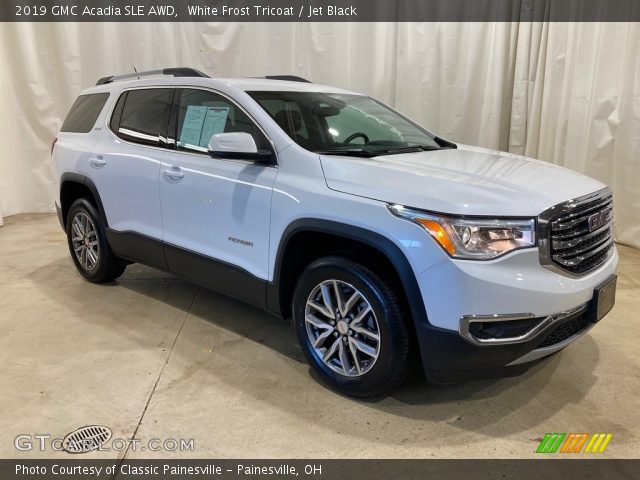 2019 GMC Acadia SLE AWD in White Frost Tricoat