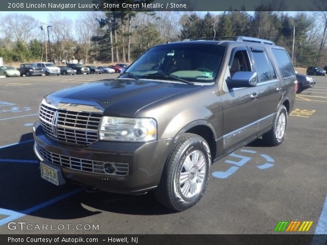 2008 Lincoln Navigator Luxury in Stone Green Metallic