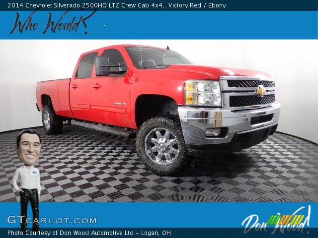 2014 Chevrolet Silverado 2500HD LTZ Crew Cab 4x4 in Victory Red