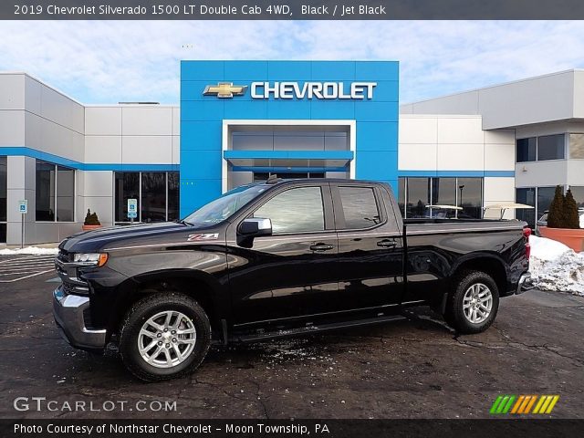 2019 Chevrolet Silverado 1500 LT Double Cab 4WD in Black