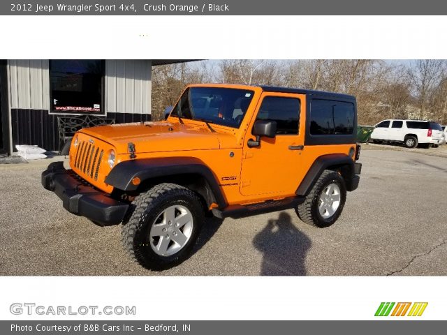 2012 Jeep Wrangler Sport 4x4 in Crush Orange