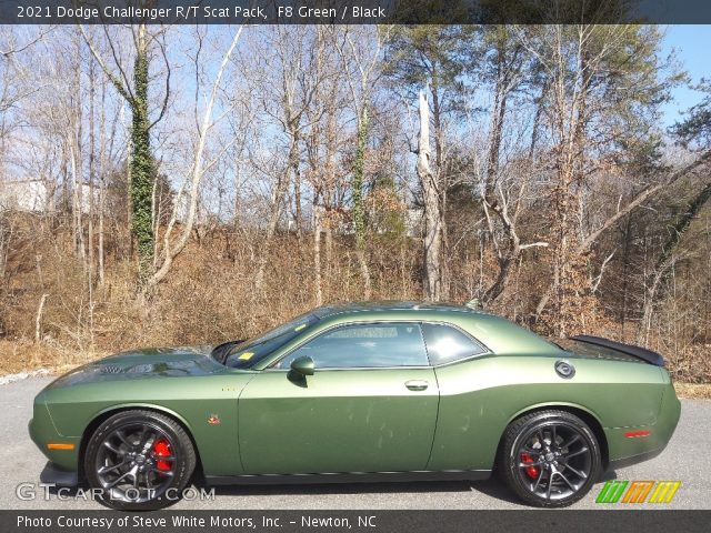 2021 Dodge Challenger R/T Scat Pack in F8 Green