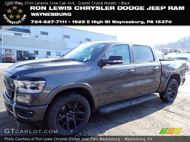 2022 Ram 1500 Laramie Crew Cab 4x4 in Granite Crystal Metallic