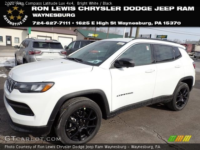 2022 Jeep Compass Latitude Lux 4x4 in Bright White