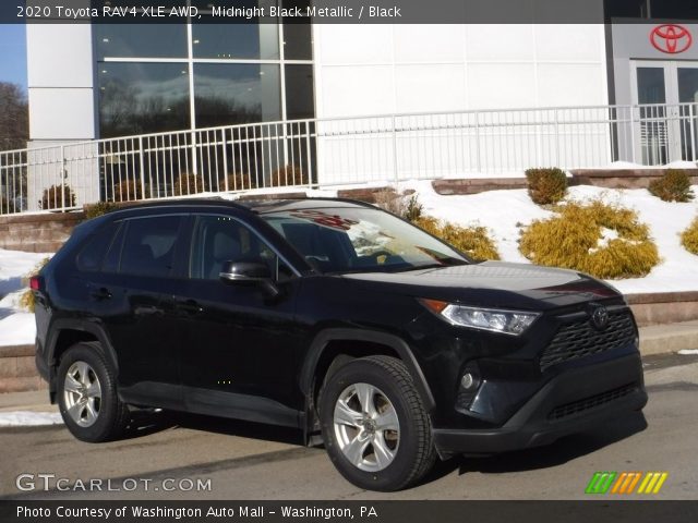 2020 Toyota RAV4 XLE AWD in Midnight Black Metallic