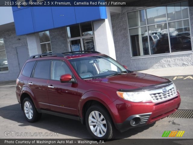 2013 Subaru Forester 2.5 X Premium in Camellia Red Pearl