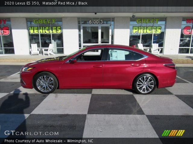 2020 Lexus ES 350 in Matador Red Mica
