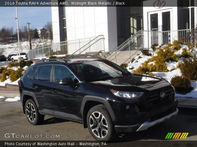 2019 Toyota RAV4 Adventure AWD in Midnight Black Metallic
