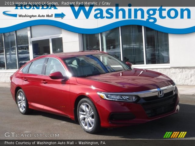 2019 Honda Accord LX Sedan in Radiant Red Metallic