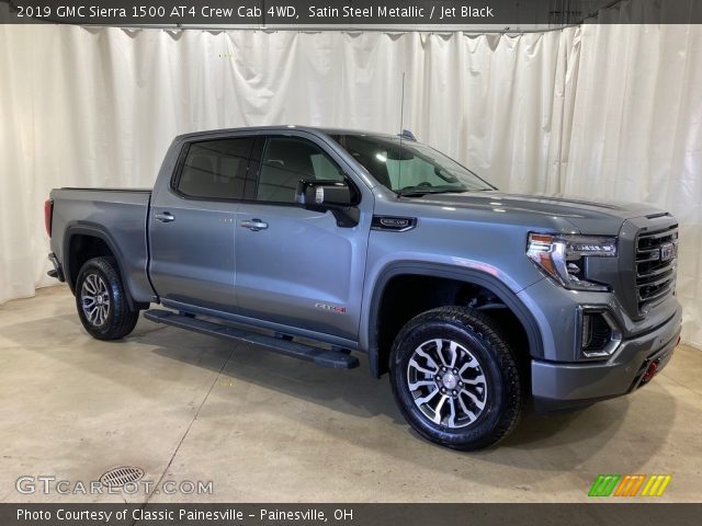 2019 GMC Sierra 1500 AT4 Crew Cab 4WD in Satin Steel Metallic