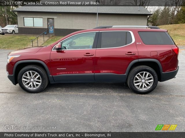 2017 GMC Acadia SLE in Crimson Red Tintcoat