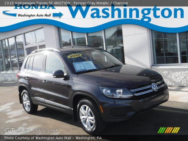 2016 Volkswagen Tiguan SE 4MOTION in Pepper Gray Metallic