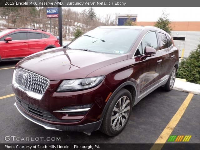2019 Lincoln MKC Reserve AWD in Burgundy Velvet Metallic