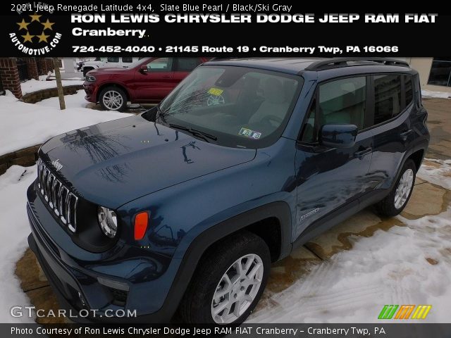 2021 Jeep Renegade Latitude 4x4 in Slate Blue Pearl
