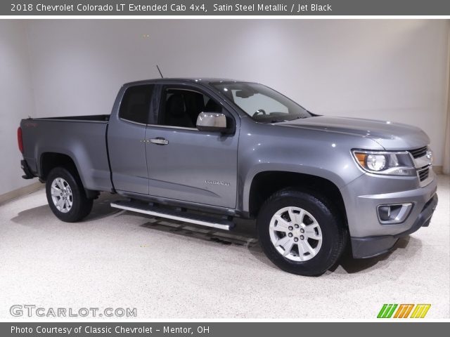 2018 Chevrolet Colorado LT Extended Cab 4x4 in Satin Steel Metallic