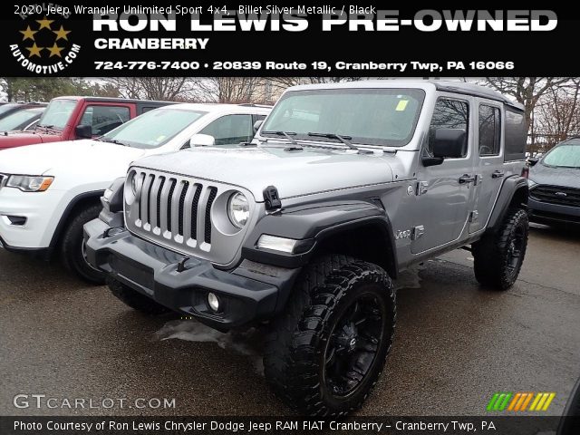 2020 Jeep Wrangler Unlimited Sport 4x4 in Billet Silver Metallic