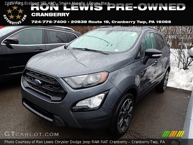 2019 Ford EcoSport SES 4WD in Smoke Metallic