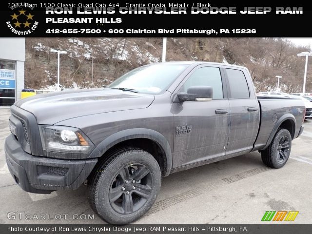 2022 Ram 1500 Classic Quad Cab 4x4 in Granite Crystal Metallic