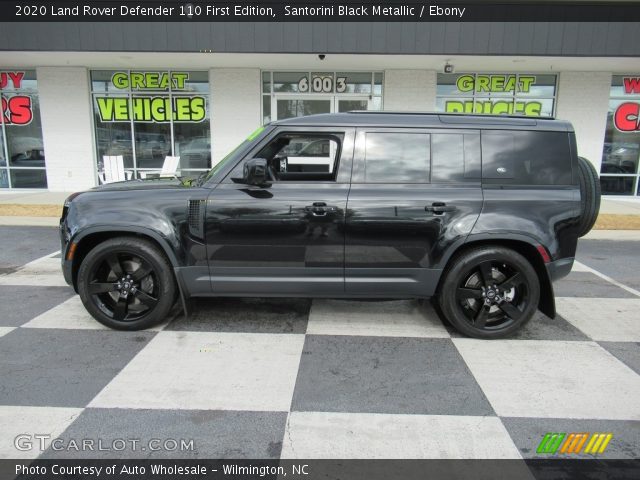 2020 Land Rover Defender 110 First Edition in Santorini Black Metallic