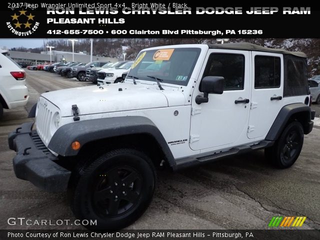 2017 Jeep Wrangler Unlimited Sport 4x4 in Bright White