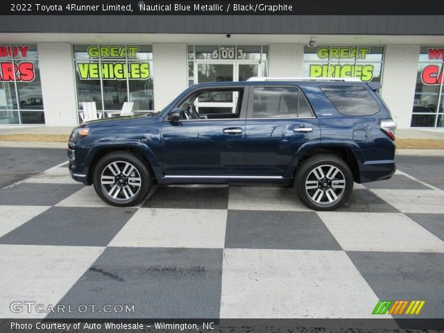 2022 Toyota 4Runner Limited in Nautical Blue Metallic
