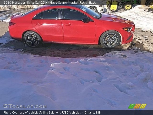 2020 Mercedes-Benz CLA 250 4Matic Coupe in Jupiter Red